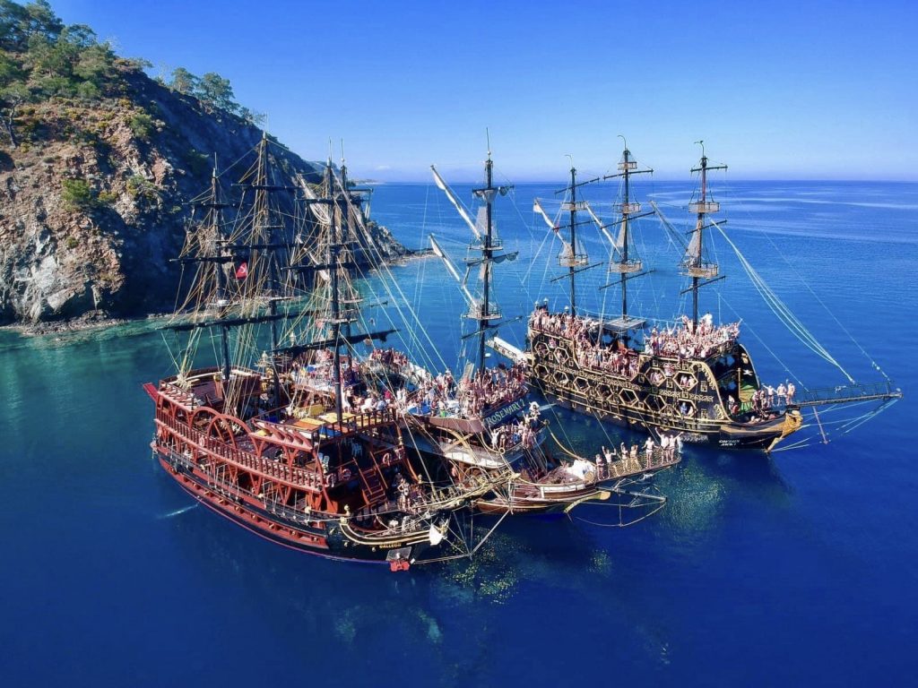 Piratenschiffe Teamreise